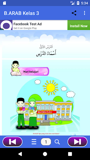 Bahasa Arab MI Kelas 3 Kur13 Screenshot 2