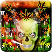 Smoke Skull Keyboard Theme