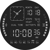 CELEST5432 Retro Digital Watch