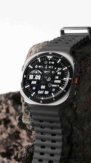 N-SPORT727 Hybird Watch Face Screenshot 3
