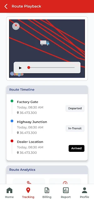VECV Smart VTS Screenshot 2