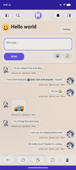 Hey.Café: Social Network Screenshot 3