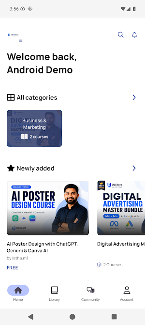 UpSkora Screenshot 1