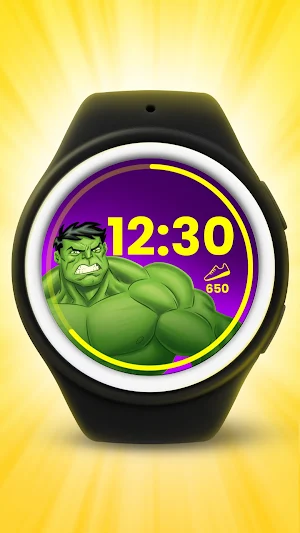 The Hulk Watch Face Screenshot 1