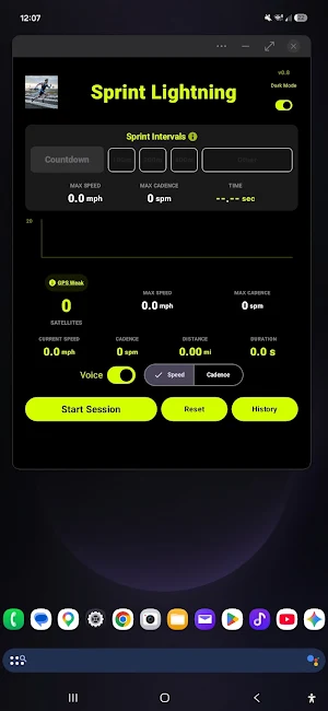 Sprint Lightning Screenshot 0