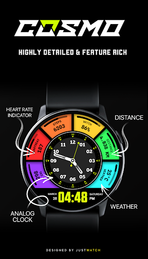 Cosmo WatchFace Screenshot 3