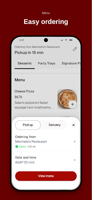 Marchello's Restaurant Screenshot 2