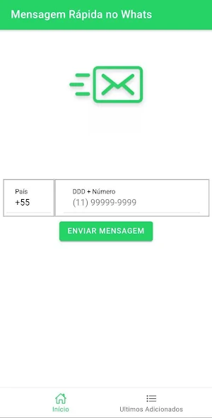 Mensagem Rápida no Whats Screenshot 0