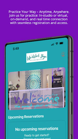 LifesWork Yoga Screenshot 2