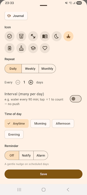 Routine Pochi: Habit Board Screenshot 3