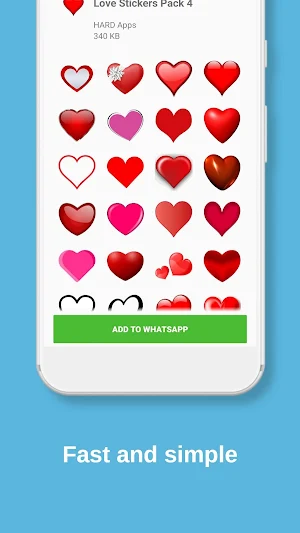 WASticker Love Memoji Stickers Screenshot 2