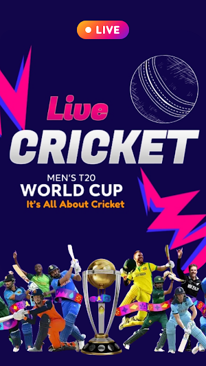 CricVid: Live T20 World Cup Screenshot 0