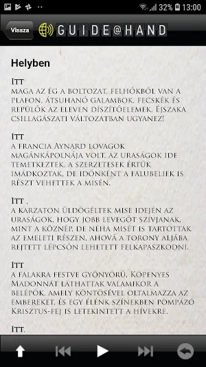 Zsámbéki-medence GUIDE@HAND Screenshot 2