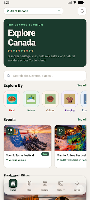 Indigenous Tourism Screenshot 1