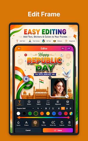 15 August Photo Frame 2026 Screenshot 3