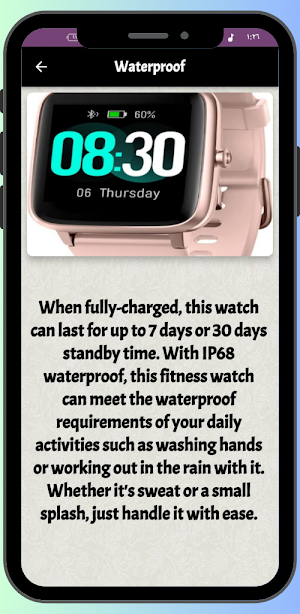 GRV Smart Watch Guide Screenshot 2