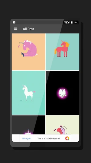 Cute Unicorn Live Wallpaper Screenshot 2
