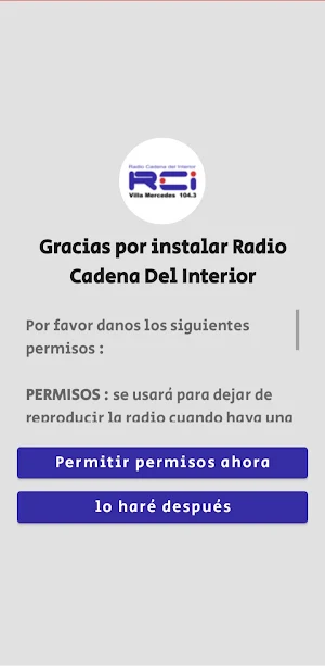 Radio Cadena del Interior Screenshot 3