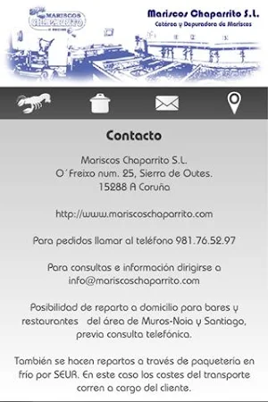 MariscosChapaApp Screenshot 3