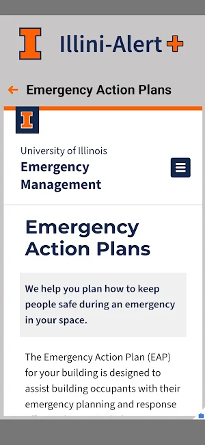 Illini-Alert+ Screenshot 2