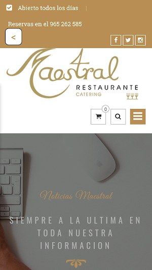 Restaurante Maestral - Restaurante Alicante Screenshot 3