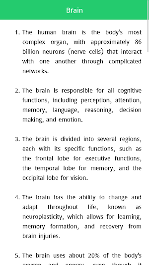 Psychology Facts Screenshot 2