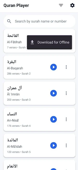 Complete Qur'an Player Screenshot 3