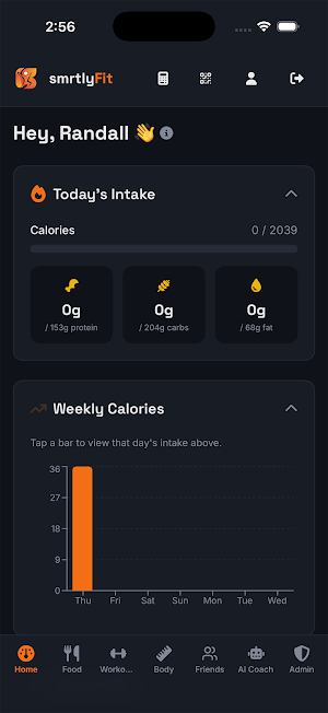 smrtlyFit Screenshot 0