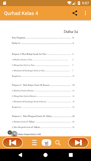 Alquran Hadist MI Kelas 4 Screenshot 2