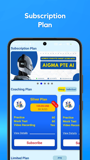 AigmaPTE  - PTE Practice App Screenshot 2
