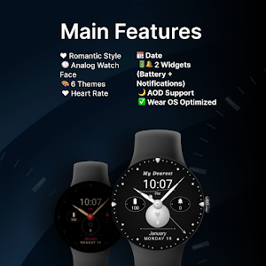 Valentine Sealed - watch face Screenshot 1
