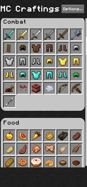 MC Craftings - Craft Recipes Screenshot 2