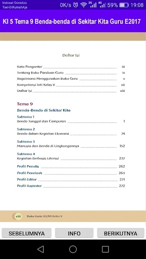 Kl 5 Tema 9 Benda-benda di Sekitar Kita Guru E2017 Screenshot 2