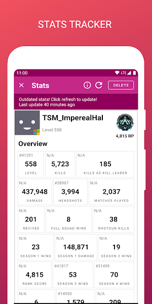 Companion for Apex Legends - Weapons, Stats, Guide Screenshot 3