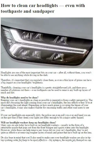 How to Clean Car Headlight Screenshot 3