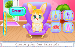 Cute Bunny Caring and Dressup Screenshot 3