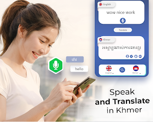 Khmer Voice Typing Keyboard – Speech to text App Screenshot 2