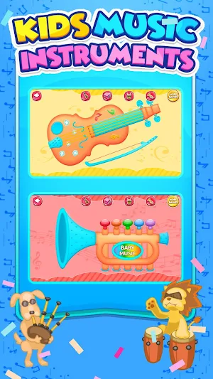 Kids Music Instruments – Songs & Sounds Screenshot 2