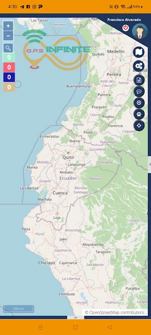 INFINITE GPS Screenshot 2