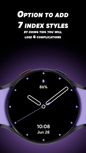 Ultra Minimal - Watch face Screenshot 3