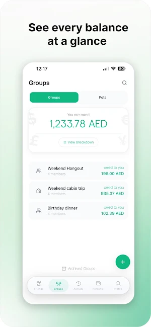 EvenTab Screenshot 0