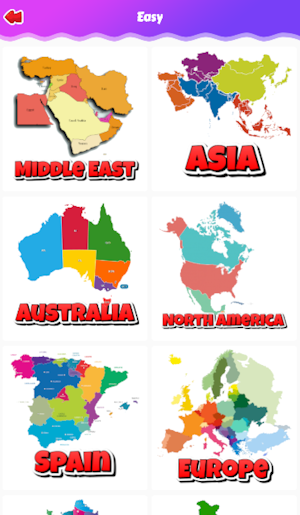 coloring world maps countries Screenshot 1