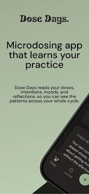 Dose Days: Microdosing Tracker Screenshot 0