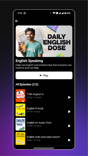 Bolo: English Learning App Screenshot 1