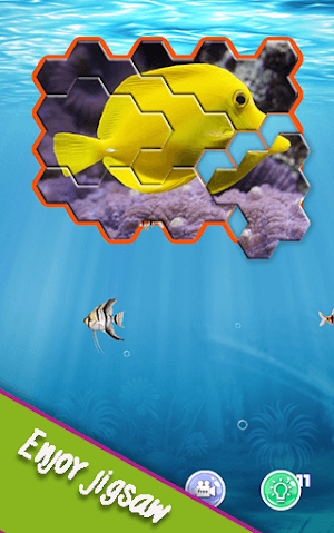 Block Hexa Puzzle - Underwater Jigsaw Screenshot 1