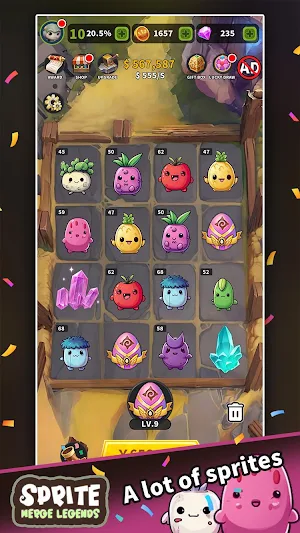Sprite Merge Legends Screenshot 2