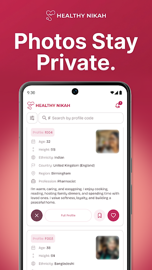 HealthyNikah Screenshot 1
