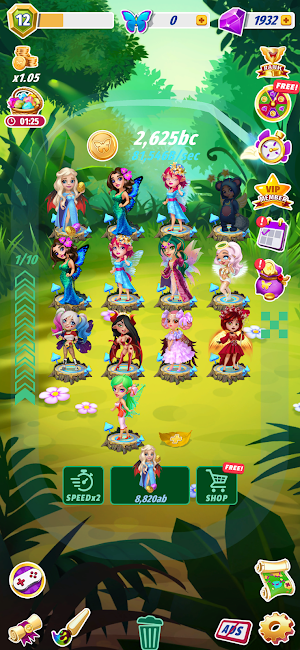 Mermaids vs Fairies: Merge LOL Screenshot 1