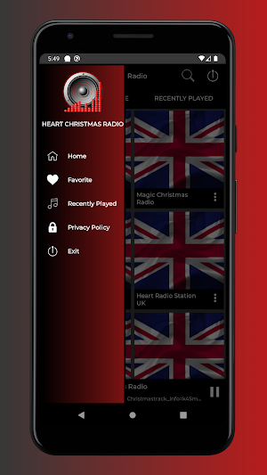 Heart Christmas Radio UK App Screenshot 2