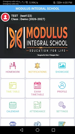 Modulus Integral School Screenshot 1